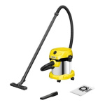 Строительный пылесос Karcher WD 2 Plus S V-15 4 18   желтый [1.628-050.0]