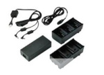 Зарядное устройство Two 3 slot battery chargers (charges 6 batteries) with power supply and Y cable;