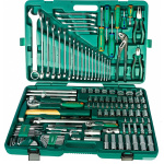 JONNESWAY (S04H524127S) Набор инструмента универсальный 1 2" и 1 4" DR  127 предметов