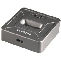 AgeStar 31CBNV1C USB 3.1 SSD M.2 NVME, алюминий, серый, (GRAY)
