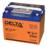 Delta GEL 12-33 (33 А\ч  12В) свинцово- кислотный аккумулятор