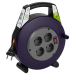 ЭРА Б0052924 Удлинитель силовой BPx-4-2x0 75-20m в закрытом корпусе без заземления с выключателем 4 