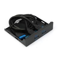 Gembird Планка USB 3.0 на переднюю панель 3.5", 2 порта USB (FP3.5-USB3-2A)