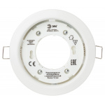 Эра Б0041927 Встраиваемый светильник под лампу GX53 KL35 WH (б к) 220V 15W белый