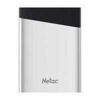 Netac Portable SSD 120GB Z6S <NT01Z6S-120G-32SL> (USB3.2 type C, up to 520MBs, 87x61x10.5mm, 54g, Al
