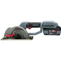 Аккумуляторная бесщеточная циркулярная пила PROFIPOWER DHS-20B (20В,Li-ion-1шт,4.0Ач,140мм,6700об/мин,З/У,в коробке) [E0188M1]