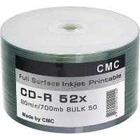 Диски CMC CD-R 80 52x Bulk/50 Full Ink Print (141144)