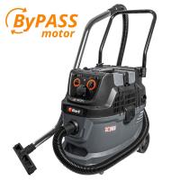 Bort BAX-600E Пылесос строительный [93418149] { Мощность всасывания 320 Вт, вместимость 40 л, Ур. шума 78 дБ, шланга 3 м, 16 кг, набор аксессуаров 8 ш