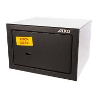 Сейф AIKO T-170 KL (Внешние размеры: 170x260x230 мм, Вес:3,7 кг) [S10399210514]