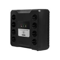 ИБП CBR CRYSTAL CTL-1000 [Line Interactive, 1000 VA / 600 W  8 x EURO, 8 с резервированием и фильтрацией, Breaker] (CTL-1000B-8F-LDK)