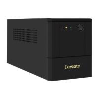 Exegate EX299948RUS ИБП ExeGate SpecialPro UNB-1000.LED.AVR.8C13.USB (1000VA/700W, LED, AVR, 8*C13, USB, батарея 12V 7.2Ah - 2 шт., металлический корп