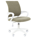 Кресло Chairman Kids 103 Россия ткань В оливка  белый пластик LT (7198248)