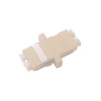 Rexant (50-6084) Оптический проходной адаптер LC-LC Duplex MM UPC пластиковый корпус бежевый (Упаковка 10 шт)