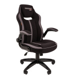 Кресло Chairman   game 19 Россия ткань черн. сер. (7069655   7060635)