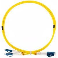 Rexant (50-2111-2) Патч-корд оптический одномодовый (SM) 9/125 OS2 разъемы zip-cord LC/UPC-LC/UPC 3мм Duplex LSZH 2м желтый