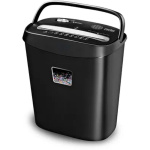 Cactus Шредер CS-SH-P4 черный (секр.P-4) фрагменты 8лист. 15лтр. скрепки скобы пл.карты