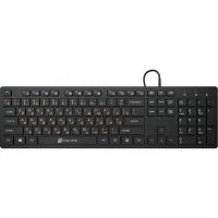Клавиатура Oklick 520M2U черный/черный USB slim Multimedia [1061587]