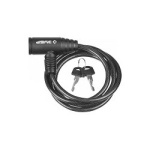 ЗУБР "СТАНДАРТ" [37269-65] Замок тросовый  2 ключа в комплекте  длина троса 650мм  d 6мм