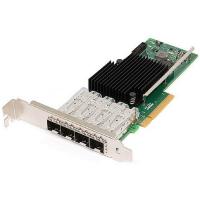 Сетевой адаптер Intel Intel® Ethernet Converged Network Adapter X710-DA4 4x SFP+ port 10GbE/1GbE, PCI-E v3 x4, VMDq. PCI-SIG* SR-IOV, w/o RDMA, Low Pr