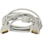 Exegate EX191094RUS Кабель DVI dual link (25M-25M) 1.8м Exegate  2 фильтра  позолоченные контакты