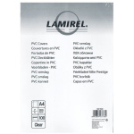 Lamirel Обложки Transparent CRC LA-7868401 (A4  PVC  дымчатые  200мкм  100шт.)