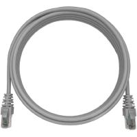 NTSS NTSS-PC-UTP-RJ45-5e-3.0-LSZH-GY Патч-корд NTSS 2 х RJ45/8P8C, T568B UTP 5e кат. литой 3 метра, LSZH, серый