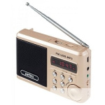 Perfeo мини-аудио Sound Ranger  УКВ+ FM  MP3 (USB TF)  USB-audio  BL-5C 1000mAh  шамп.золот (SV922AU