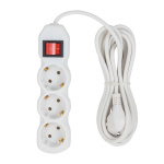 Сетевой фильтр СТАРТ  С УД-Ф S 3x5-ZV  белый  серия BASIC