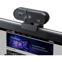ExeGate Stream C925 Wide Full HD (2Мп, 1920х1080, 1080P,30fps, защитная шторка, фиксированный фокус, широкоугольный 4-линзовый объектив 79°, микрофон 