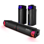 Саундбар мини SVEN SB-G1450  черный (10 Вт  питание USB  Bluetooth  подсветка)