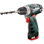 Metabo PowerMaxx BS Безударная дрель-шуруповерт [600984000] { 10.8В 2х2.0 LC40 патр коробк }