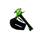 Greenworks GD40BVII Воздуходув-Садовый Пылесос аккумуляторный  40V  бесщеточный  без АКБ и ЗУ [24069