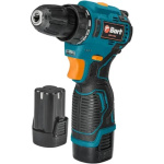 Bort ДРЕЛЬ-ШУРУПОВЕРТ АККУМУЛЯТОРНАЯ BAB-16-BLK (2 АКБ + ЗУ) [93414868] { 16.8 В  2 Ач  Li-lon  2 Ак