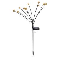 Rexant 602-2401 Светильник грунтовый Лалели, 3000К, встроенный аккумулятор, солнечная панель, коллекция Стамбул 