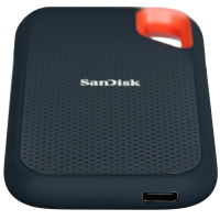 Фото  SanDisk Portable SSD 500GB BUSB-C SDSSDE61-500G-G25 Extreme Portable V2 1.8" черный