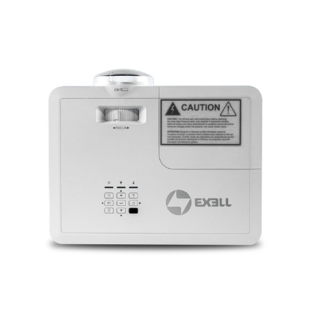 Фото  Exell EXD102STW Проектор ламповый короткофокусный {DLP, 3500 ANSI, XGA (1024x768), 30000:1, Объектив 0.62:1}