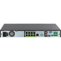 Фото  DAHUA DHI-NVR5208-8P-EI2 8-канальный IP-видеорегистратор c PoE до 448Мбит/с 2 SATA III до 16Тбайт 1 HDMI (8K), 1 VGA; 1 RJ45 1000Мбит/с, 8 RJ45 100Мби