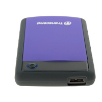 Фото  Transcend Portable HDD 1Tb StoreJet TS1TSJ25H3P {USB 3.0, 2.5", violet}