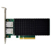Фото  ORIENT XWT-INT540L2PE8, Сетевая карта PCI-Ex8 v2.1 2xRJ45 10Gbps Converged Server NIC, Intel X540 chipset, 10/1 Гбит/с, 2 планки крепления в комплекте