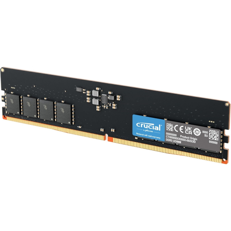 Фото  Crucial DDR5 UDIMM 32GB 5600MHz CT32G56C46U5
