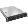 Exegate EX281289RUS Серверный корпус ExeGate Pro 2U550-HS08 <RM 19", высота 2U, глуб 550, БП 1U-500ADS, 8xHotSwap, USB>