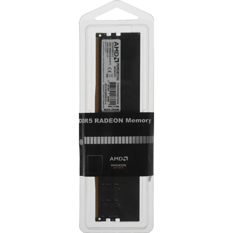 Фото  AMD DDR5 DIMM 16GB 4800 MT/s R5516G4800U1S-U                           