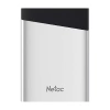 Netac Portable SSD 120GB Z6S <NT01Z6S-120G-32SL> (USB3.2 type C, up to 520MBs, 87x61x10.5mm, 54g, Al