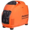 Генератор инверторный PATRIOT 2700i [474101040] {Двигатель 4т, АИ-92, 125сс, мощность рабочая/максимальная 2,2/2,5 кВт, объём бака - 5,7 л, расход топ