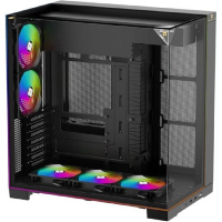 Фото  Thermalright Корпус TR-A70 ARGB FAN5-C / Black / TG / 5 x120mm ARGB PWM Fans / ARGB Strip / USB TYPE-C / ATX  / TRA70AF5CB