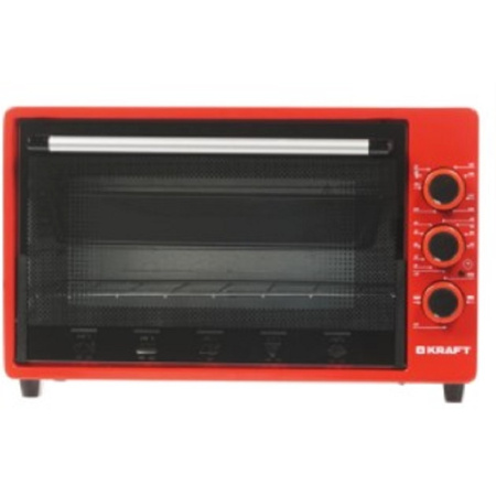 Фото  KRAFT KF-MO 3200 R Мини-печь, 32 л, красный