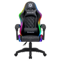 Фото  Игровое кресло Energy Черный,RGB,класс 4,PU DEFENDER (64559)