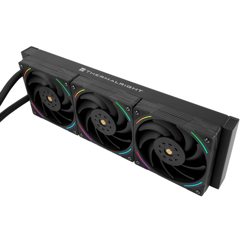 Фото  Thermalright Система водяного охлаждения Mjolnir Vision 360 ARGB Black / 3x120mm ARGB PWM Fans / TRMV360AB