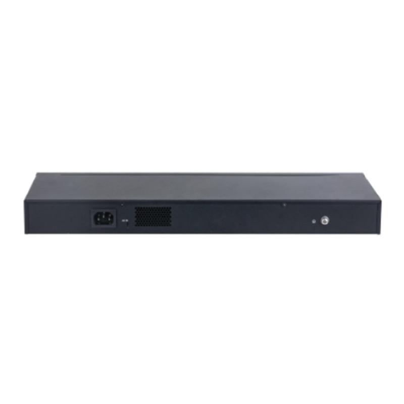 Фото  DAHUA DH-SG1016 16-портовый гигабитный неуправляемый коммутатор, 16xRJ45 1Gb, коммутация 32 Гбит/с, MAC-таблица 8К, металл