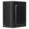 Фото  CBR Корпус mATX Minitower MX12, c БП PSU-ATX500-08EC (500W/80mm), 1*USB 3.0, 2*USB 2.0, HD Audio+Mic, Black [PCC-MATX-MX12-500W2]